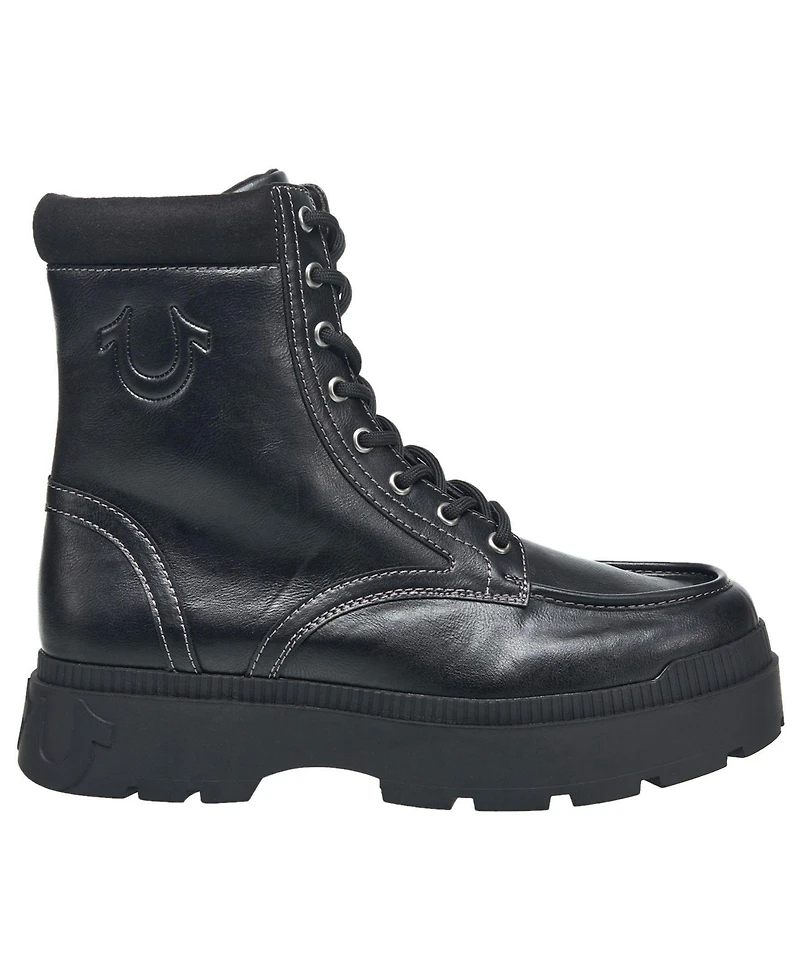 True Religion Men's Weeknd Moc Toe Boot