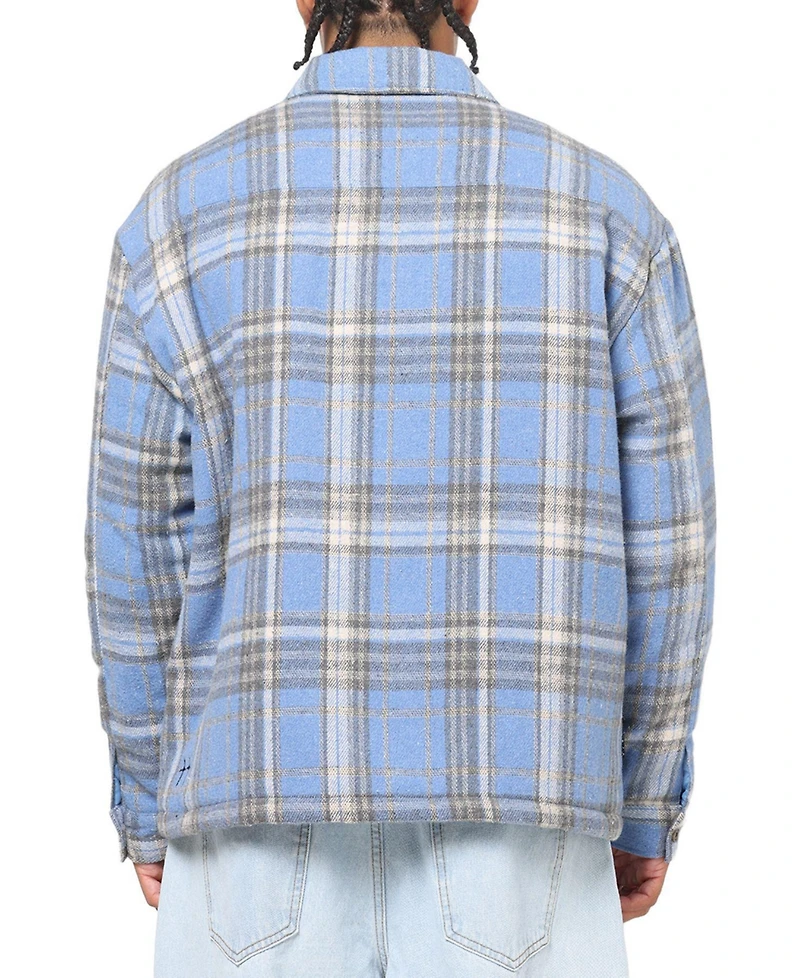 Saint Morta Men's Plaid Zip Jacket