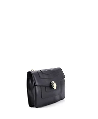 Pre-Owned Bvlgari Medium Serpenti Forever Square Shoulder Bag Leather