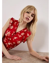 Apricot Women's Rock Cress Floral Ditsy Midi Dress