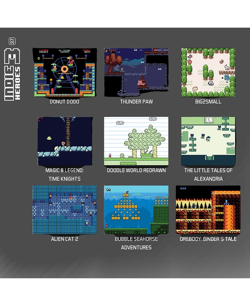 Blaze Entertainment Indie Heroes Collection 3 13-Game Arcade Evercade