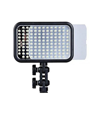 Godox Led126 Hot Shoe Professional LED Video Light for Dslr Cameras and Camcorders, 5500K-6500K Color Temperature