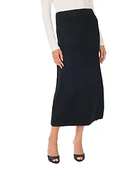 1.state Women's Side Slit Pencil Midi Skirt