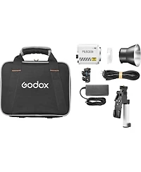 Godox ML60IIBi Bi-Color Led Monolight (Ak-B02 V-Mount Battery Handgrip Kit)