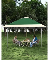 homfan 12x12 feet Instant Shelter – Portable Canopy Tent for Parties, Camping or Backyard