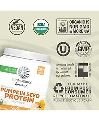 Sunwarrior Harvest Pumpkin Seed Protein Powder