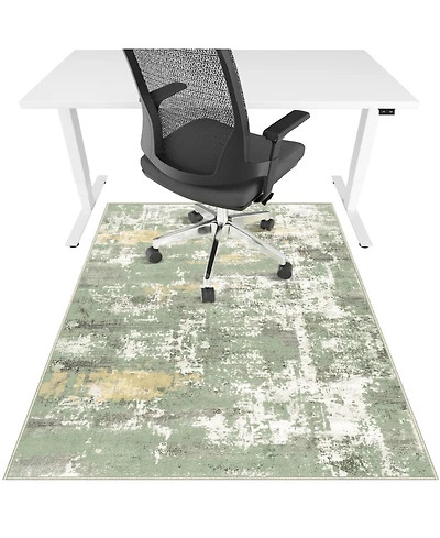 Danrong Heavy Duty Office Chair Mat for Hardwood Floors and Tile Protector