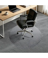 Danrong Office Chair Mat For Carpeted Floors Thick Sturdy Protector Easy Glide Home Gaming