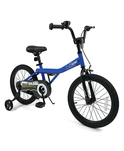 Hongge 18-Inch Kids Bike with Removable Training Wheels and Dual Hand Brakes, 132 lbs Capacity, Ages 4-8
