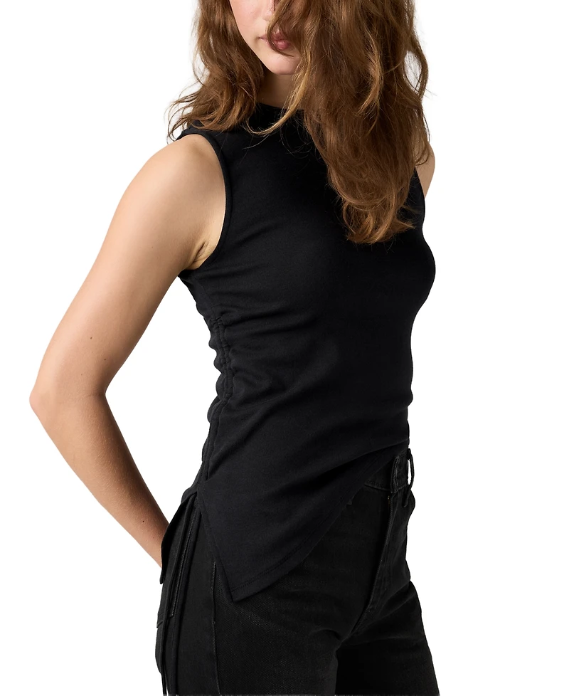 Levi's Women's Alila Asymmetrical Ribbed-Knit Tank Top