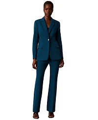 Calvin Klein Women's High-Waisted Pull-On Bootcut Pants