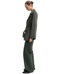 Emme Marella Women's Double-Breasted Belted Jacket