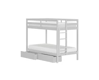 Grain & Grove Bear Furniture Plywood Twin/Twin with Underbed Storage Drawers