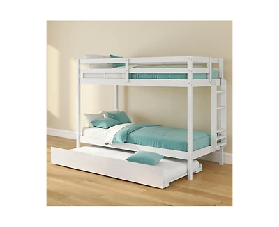 Grain & Grove Bear Plywood Twin/Twin with Trundle