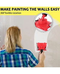 Xdovet Paint Edger with Replace Pads and Extension Pole