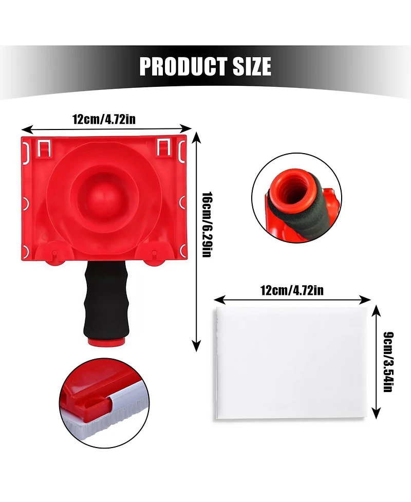 Xdovet Paint Edge Trimmer Pad Applicator Corner Tool Refills
