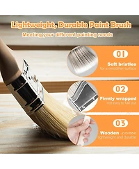 Xdovet T Roller Kit Extension Pole Brushes Wall Covers