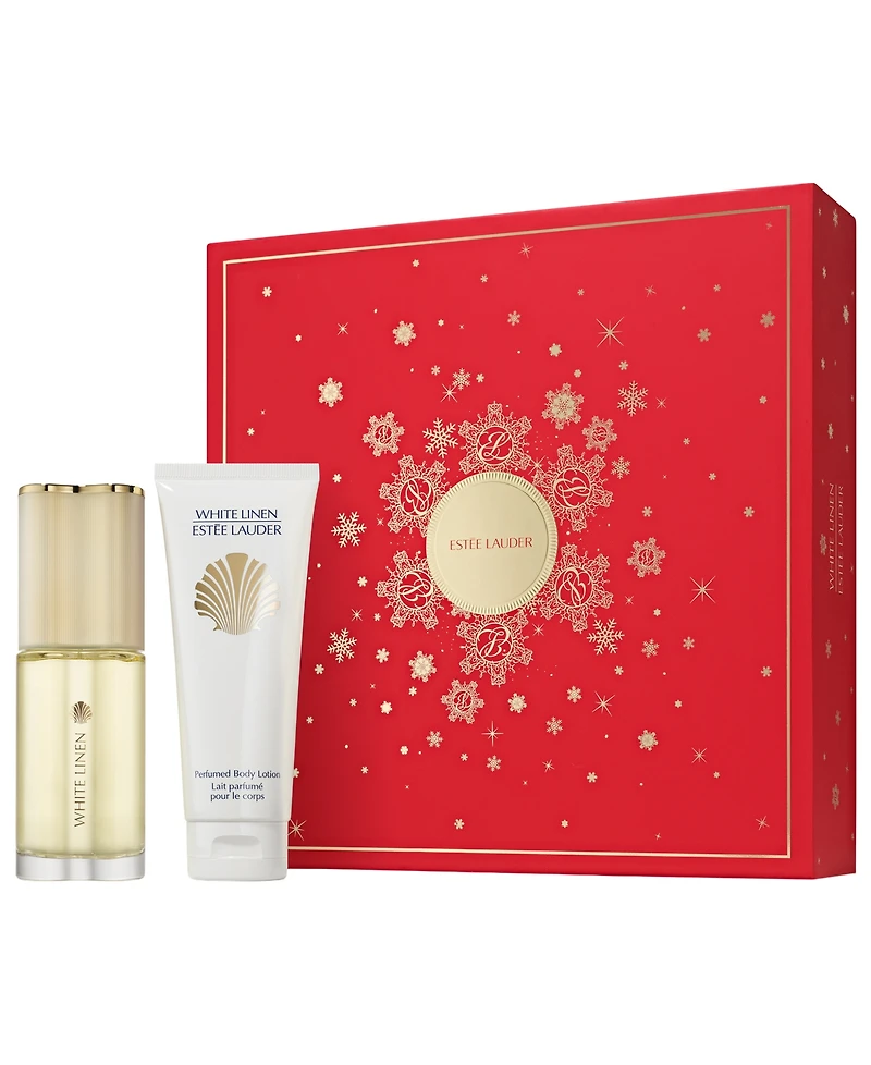 Estee Lauder 2-Piece White Linen Eau de Parfum Spray + Body Lotion Gift Set