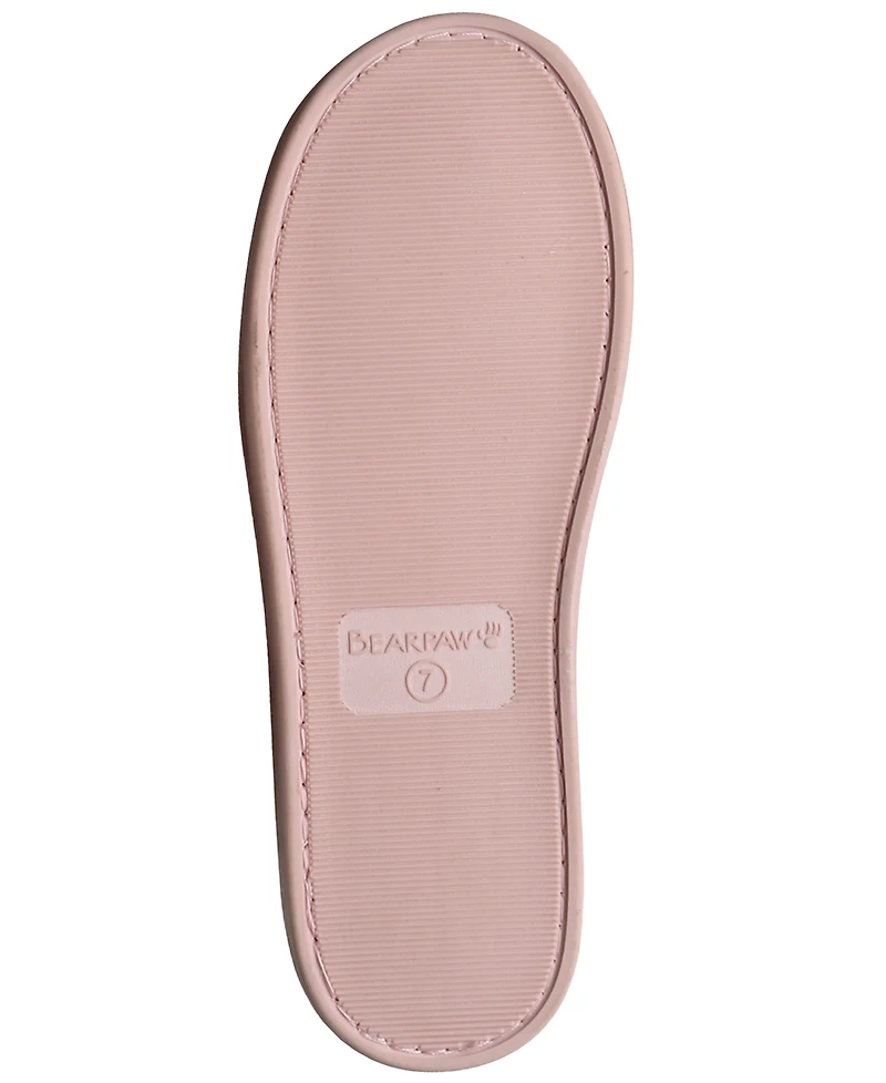Bearpaw Women's Silkie Faux Fur Plush Slip-On Slippers