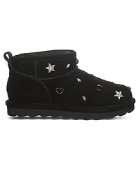 Bearpaw Women's Shorty Nova Studded Pull-On Ankle Booties