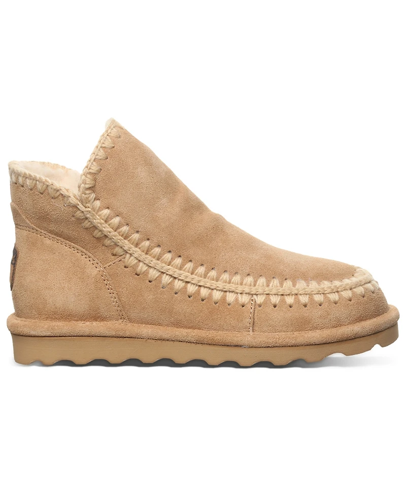 Bearpaw Women's Winter Crochet Detail Ankle Boots
