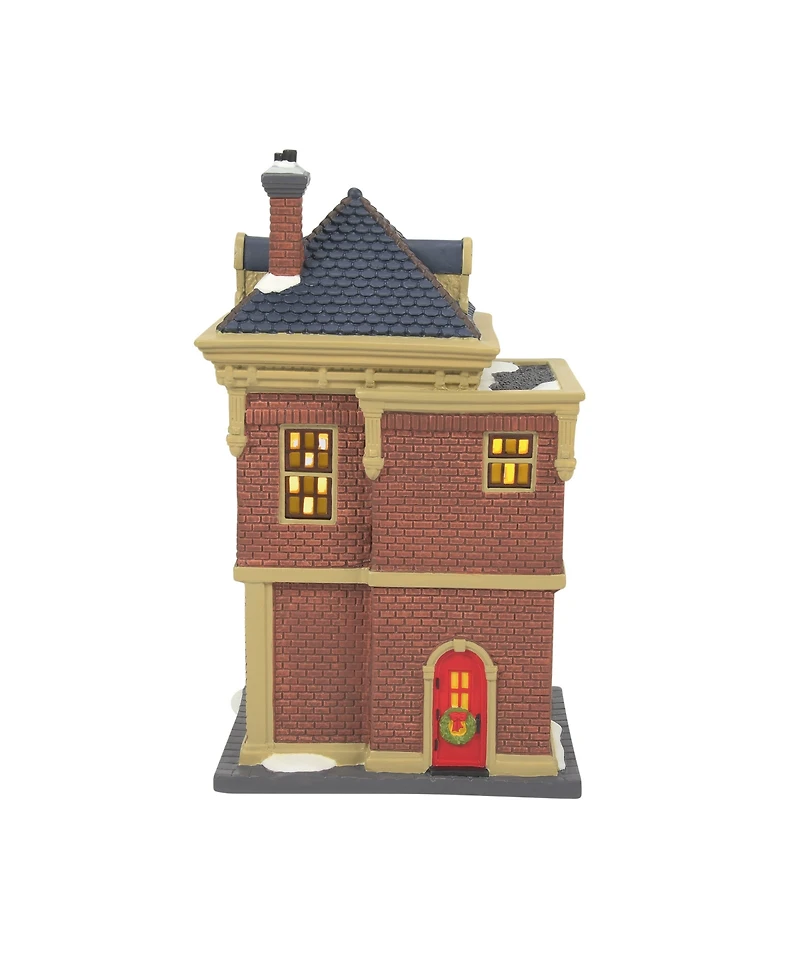 Department 56 Christmas in the City A Little Off The Top Light-Up House Figurine