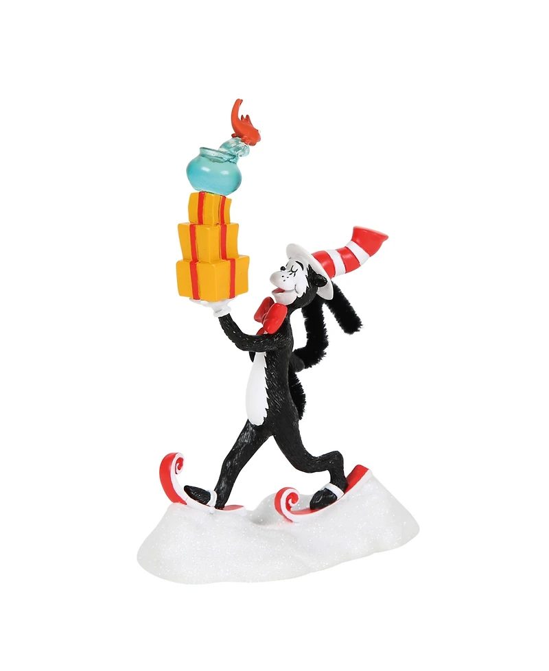 Department 56 Grinch Village Looking' Dapper Cat In The Hat Figure