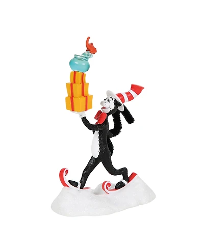 Department 56 Grinch Village Looking' Dapper Cat In The Hat Figure