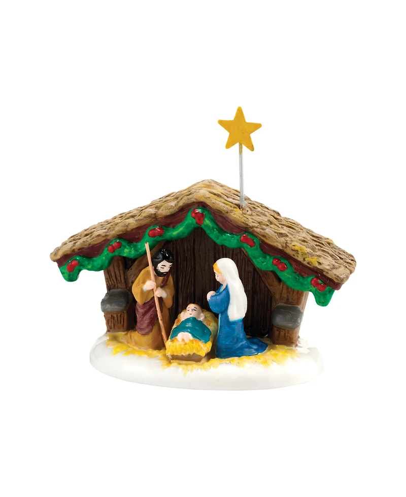 Department 56 Snow Village Nativity Scene Figurine