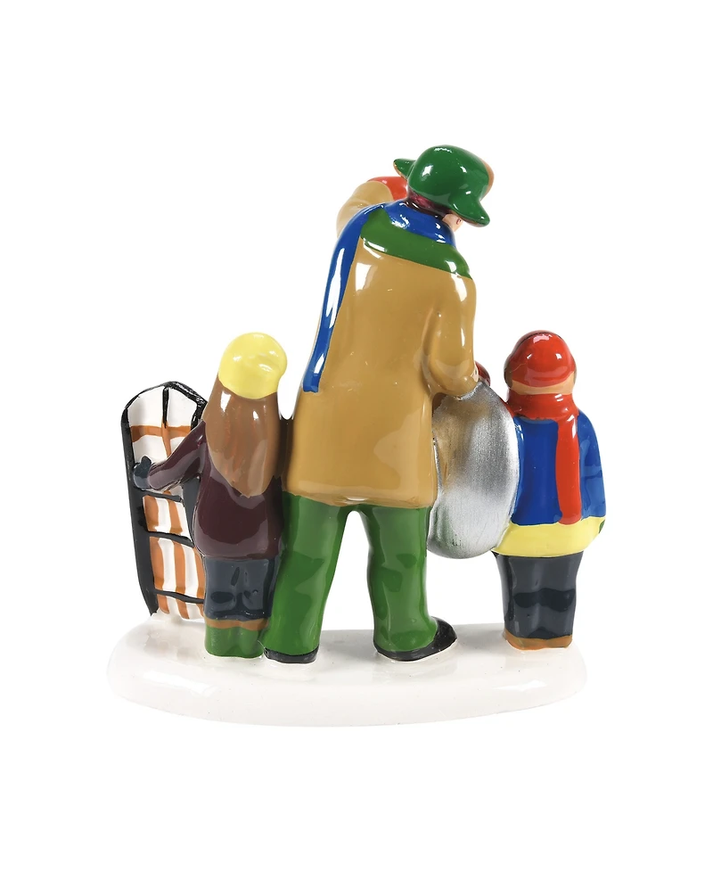 Department 56 Snow Village Christmas Vacation Bingo Figurine
