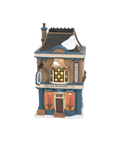Department 56 Dickens Village Light Up Tl Buckingham Doll Shop