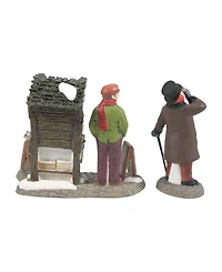 Department 56 Dickens Village London Newspaper Stand 2-Pc. Figurine