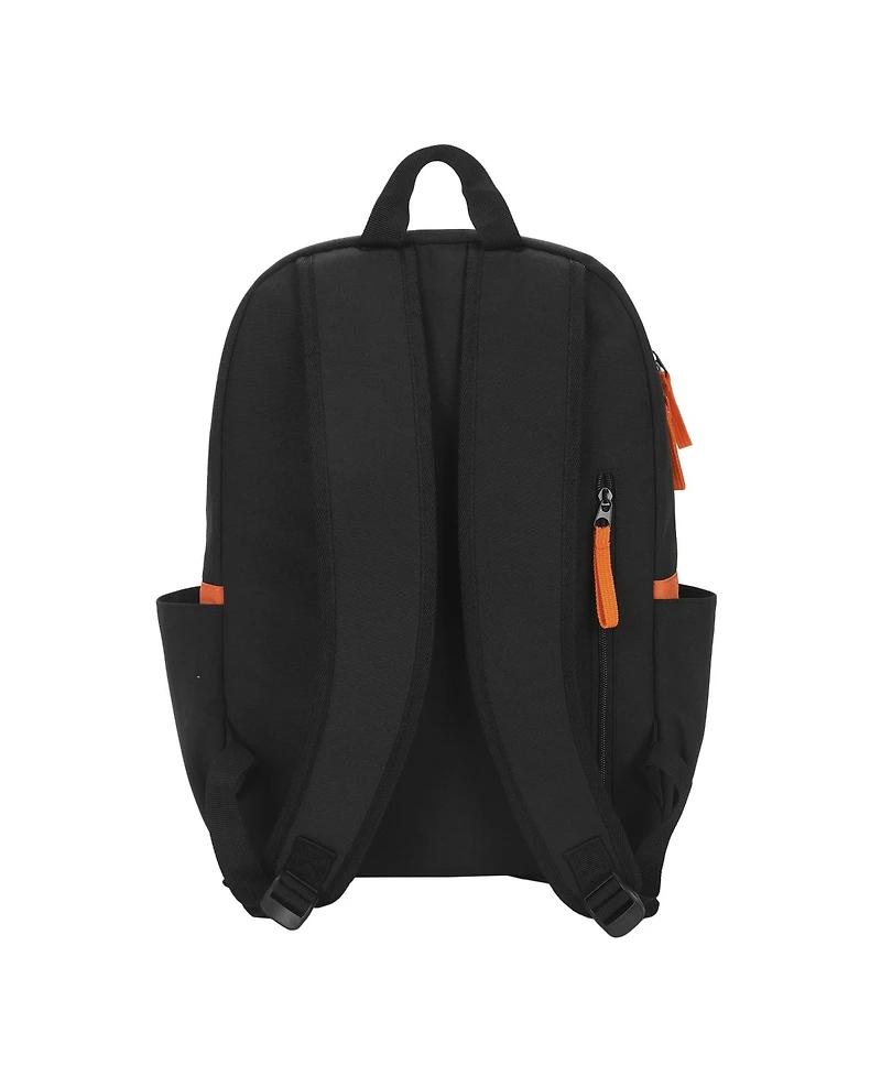 Dragon Ball Z Goku Symbols Black 17.5" Adult Commuter Backpack