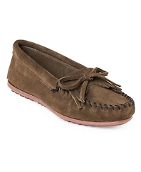 Minnetonka Women's Kilty Hardsole Moccasin