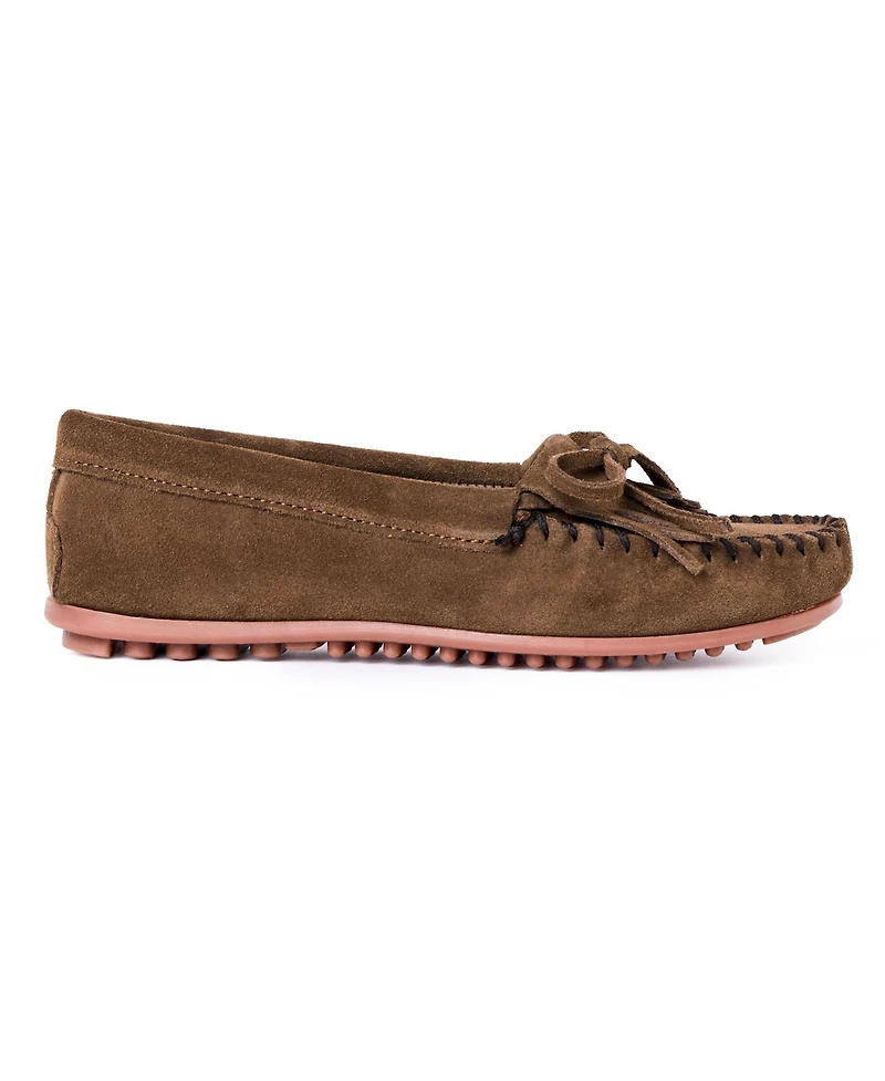 Minnetonka Women's Kilty Hardsole Moccasin
