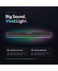 Top Tech Kik-2121 24-Inch Portable Bluetooth Soundbar with Rechargeable Battery