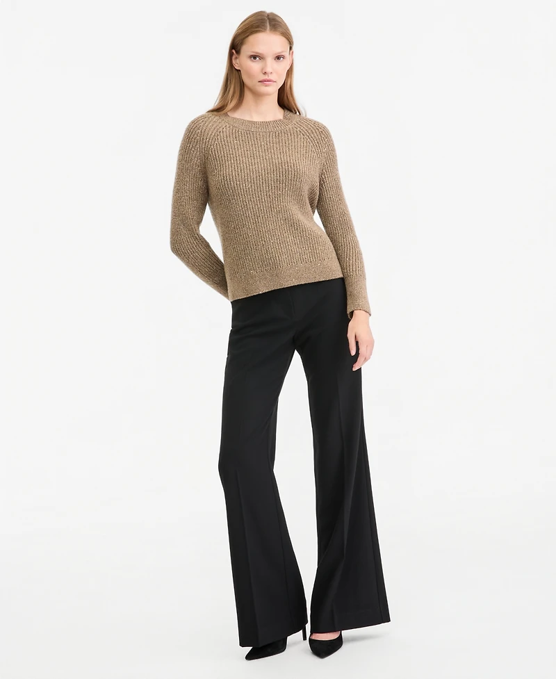 Kobi Halperin Women's Kimberly Ribbed-Knit Crewneck Sweater