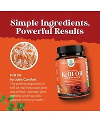 Nature's Craft Krill Oil Softgels, Nature's Craft, 120ct