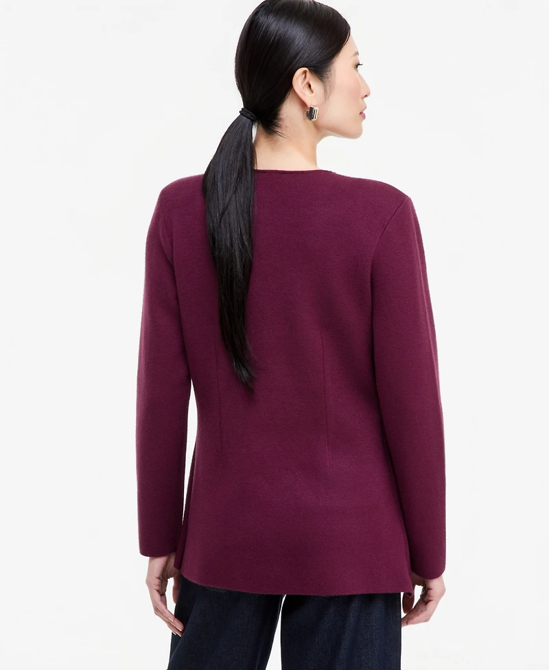 I.n.c. International Concepts Women's Sweater Blazer, Created for Macy's