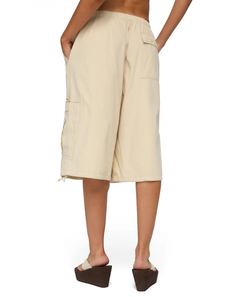Edikted Women's Azul Oversized Cargo Bermuda Shorts
