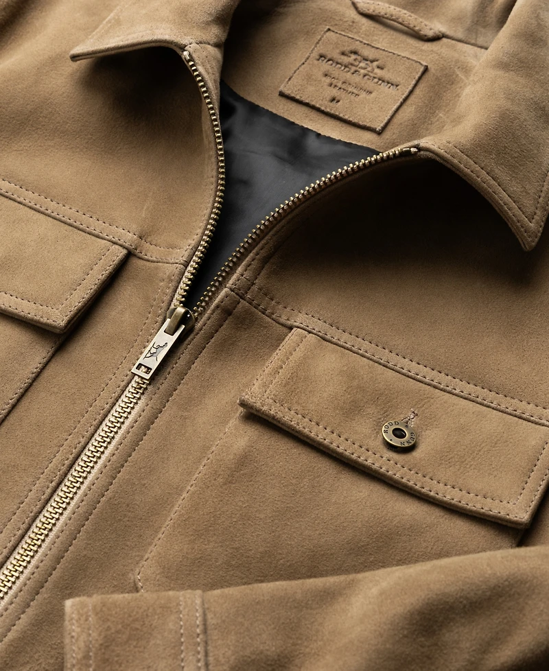 Rodd & Gunn Men's Waitomo Caves Leather Jacket