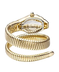 Just Cavalli Women's Glam Snake Quartz Ip Stainless Steel Bracelet Watch