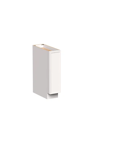 Boyel Living 9" Wide Spice Pantry Cabinet, Ready to Assemble Kitchen Cabinet with Solid Wood Frame, Soft-Close Slides and Hinges