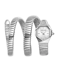Just Cavalli Women's Ambra Quartz Stainless Steel Bracelet Watch