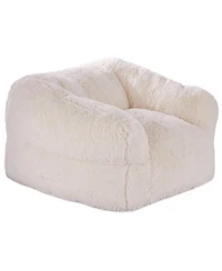 Slickblue Adult Bean Bag Chair with Armrests and High Density Foam Fill
