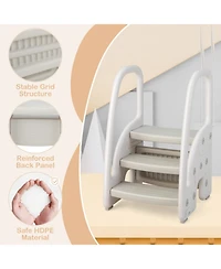 Hongge Toddler 3-Step Detachable Anti-Slip Stool
