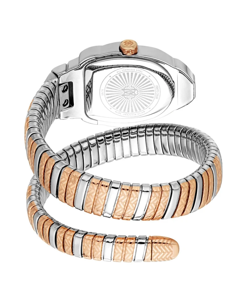 Roberto Cavalli Women's Aurora Quartz Stainless Steel Bracelet Watch