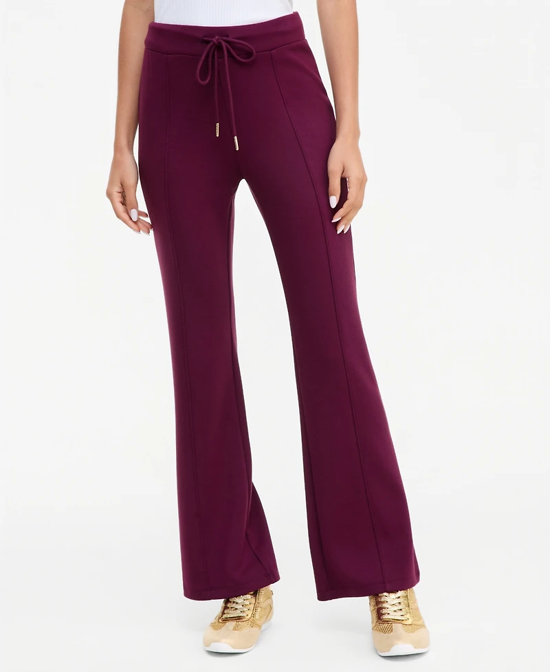 I.n.c. International Concepts Women's Drawstring Flare Lounge Pants, Macy's Exclusive