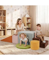 Sugift 6-Piece Foam Climbing Blocks Set