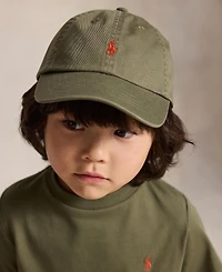 Polo Ralph Lauren Boys' 2T-7 Cotton Twill Ball Cap